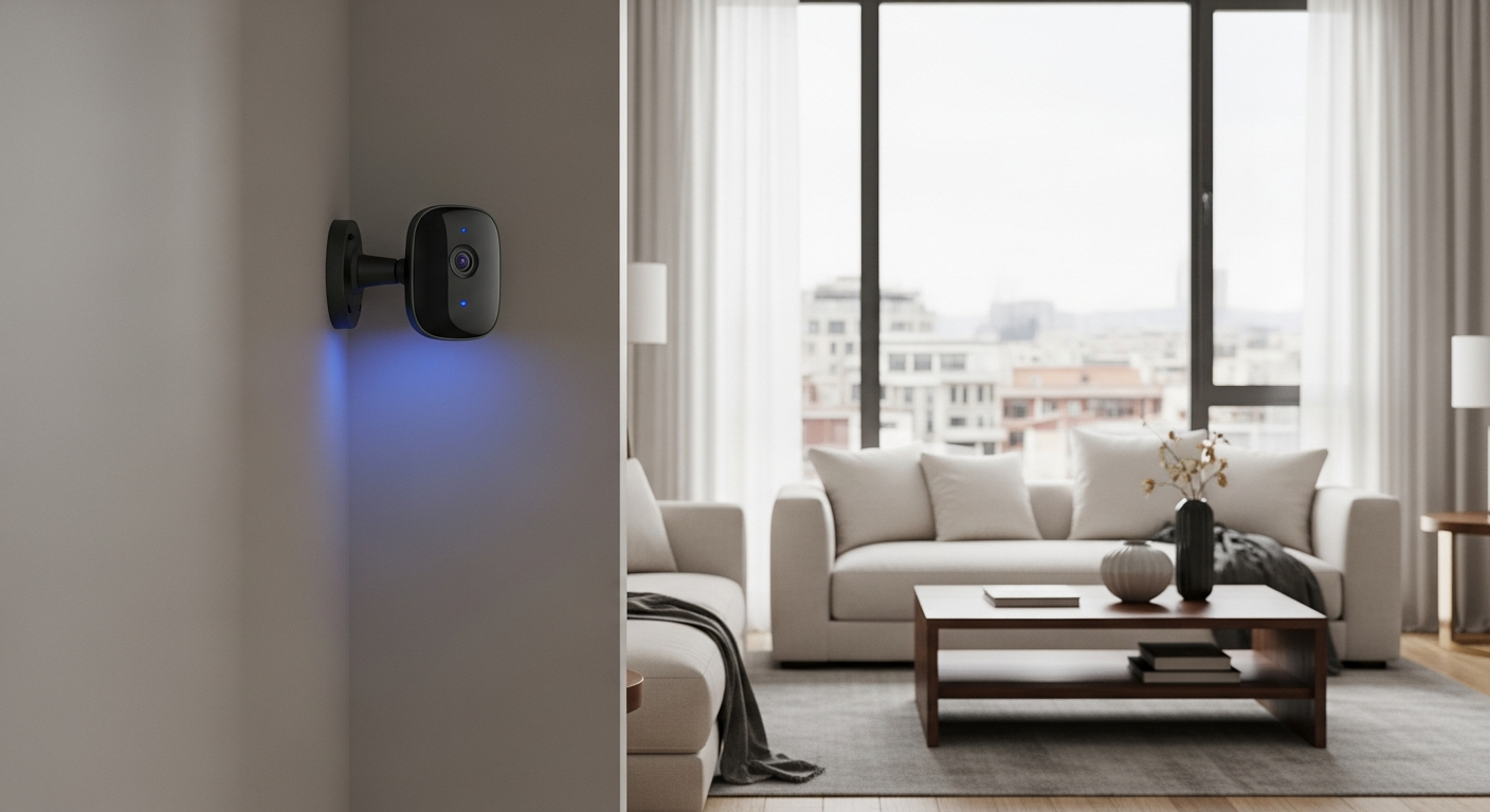 How can smart security cameras protect my home and how do they work?